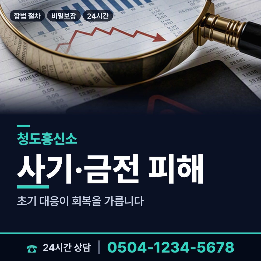 청도 매전면 사업파트너조사 상담 안내